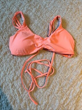 Maaji Coral Pink Bikini Top